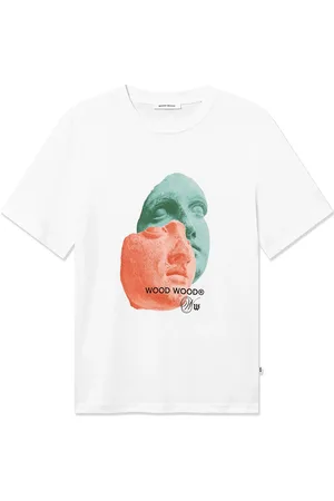 WoodWood Wwbobby Tops T-shirts Short-sleeved White