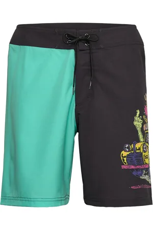Santa Cruz Johnson Beast Wagon Boardshort Uimashortsit Blue
