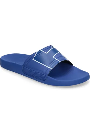 H2O Resort Print Shoes Summer Shoes Sandals Pool Sliders Blue