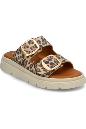 Tamaris Women Slides Shoes Sandals Flat Sandals Beige