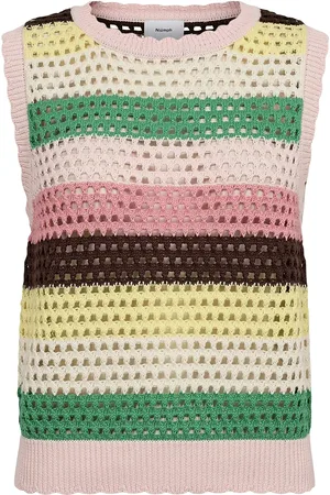 Numph Numoana Vest Vests Knitted Vests Pink