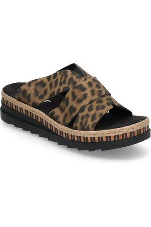 Rieker V7989-90 Shoes Mules & Slip-ins Flat Mules Black