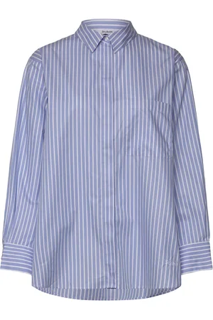 Stylein Jansell Shirt Designers Shirts Long-sleeved Blue