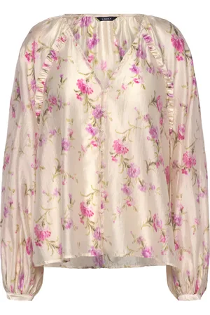 Lindex Blouse Kajsa Tops Blouses Long-sleeved Pink