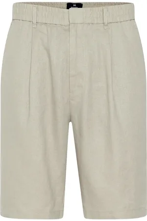 Matinique Mafisher Short Heritage Bottoms Shorts Linen Shorts Beige