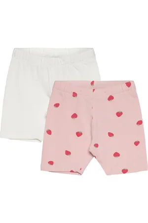 Lindex Biker Pants 2 Pack Bottoms Shorts Pink