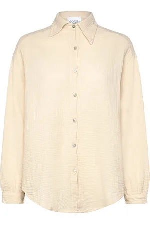 Noella Suri Shirt Tops Shirts Long-sleeved Cream
