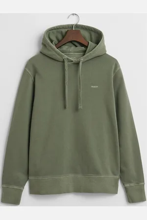 GANT Sunfaded Hoodie Tops Sweat-shirts & Hoodies Green