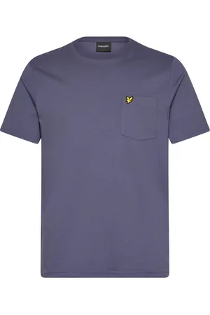 Lyle & Scott Pocket T-Shirt Tops T-shirts Short-sleeved Purple