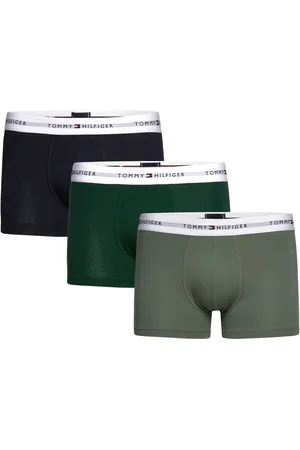 Tommy Hilfiger 3P Trunk Bokserit Green