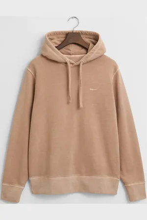 GANT Sunfaded Hoodie Tops Sweat-shirts & Hoodies Beige