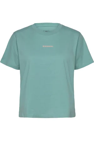 Rossignol W Waterfall Tee Sport Women Sport Clothing Sports Tops & T-shirts Sport T-shirts Blue