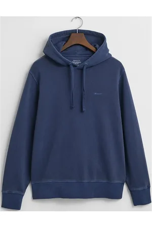 GANT Sunfaded Hoodie Tops Sweat-shirts & Hoodies Blue