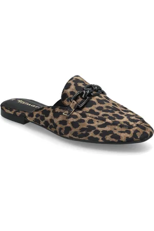 Tamaris Women Sabot Shoes Sandals Flat Sandals Brown