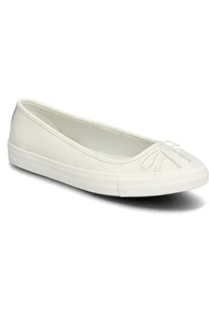 Converse Ctas Dainty Ballerina Slip Egret/Egret Sport Sport Shoes Sport Sneakers Sport Slip On Sneakers White