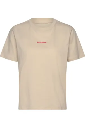 Rossignol W Waterfall Tee Sport Women Sport Clothing Sports Tops & T-shirts Sport T-shirts Beige