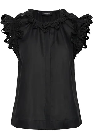 Copenhagen Muse Cmnatuli-Shirt Tops Blouses Sleeveless Black