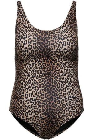 ONLY Careliza Swimsuit Uimapuku Uima-asut Beige
