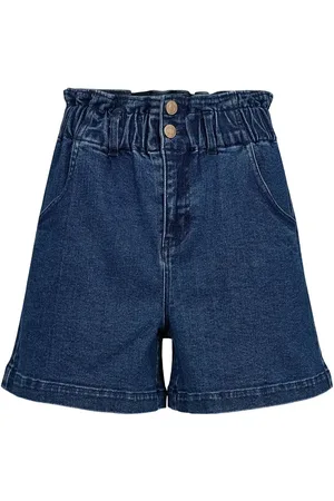 Numph Nululu Denim Shorts Bottoms Shorts Denim Shorts Blue
