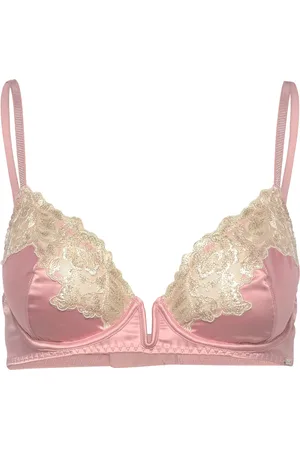 Lindex Bra Daisy Bianca Lingerie Bras & Tops Soft Bras Non Wired Bras Pink