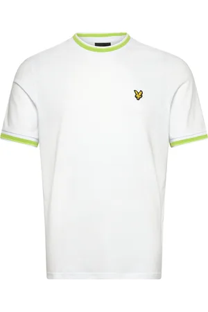 Lyle & Scott Multi Tipped T-Shirt Tops T-shirts Short-sleeved White