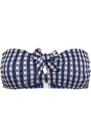 Seafolly Bella Bandeau Bra Swimwear Bikinis Bikini Tops Bandeau Bikinitops Navy