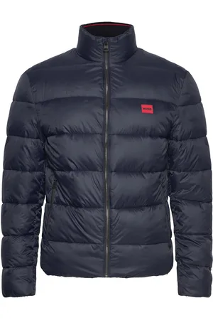 HUGO BOSS Balto2241 Vuorillinen Takki Topattu Takki Navy