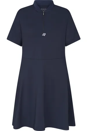 Röhnisch Annie Shortsleeve Dress Sport Women Sport Clothing Sport Dresses & Skirts Sport Dresses Navy