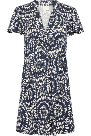 Ichi Ihaya Dr7 Polvipituinen Mekko Multi/patterned