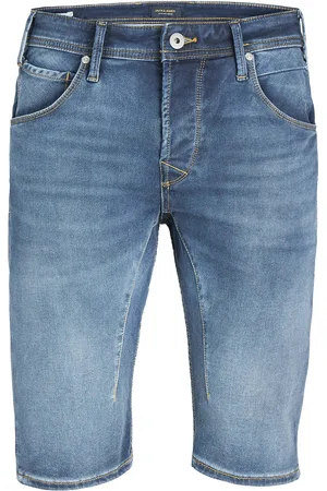 JACK & JONES Jjiscale Jjlong Shorts Ge 608 I.k Sn Bottoms Shorts Denim Blue Jack & J S
