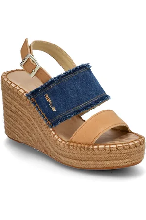 Replay Jess Double Denim Kiilakorkokengät Blue