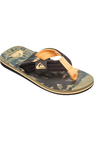 Quiksilver Molokai Layback Ii Youth Shoes Summer Shoes Khaki Green