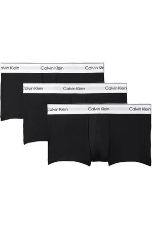 Calvin Klein Low Rise Trunk 3Pk Bokserit Black
