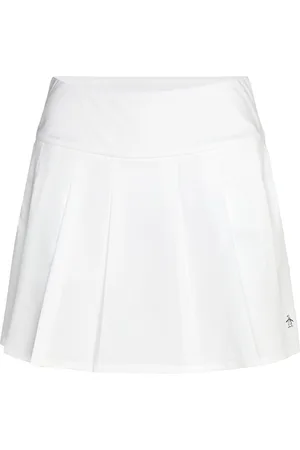 Original Penguin Pleated 17" Skort Sport Sport Clothing Sport Dresses & Skirts Sport Skorts White