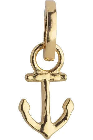 Enamel Steady Anchor Charm Kaulakoru Riipukset Gold