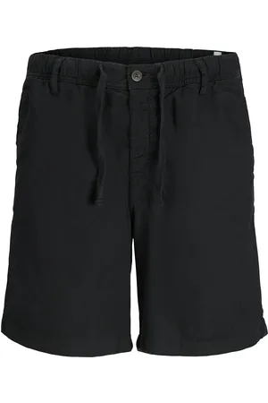 JACK & JONES Jpstjaiden Campaign Hybridbondishort Srt Bottoms Shorts Chinos Shorts Black Jack & J S