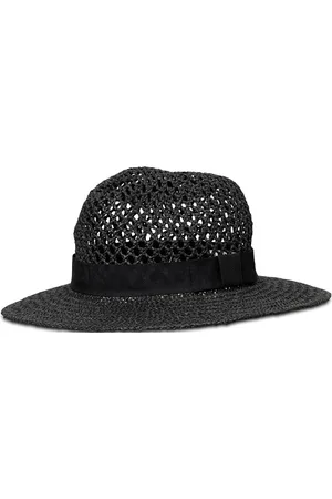 Day Et Day Braid Straw Hat Accessories Headwear Straw Hats Black