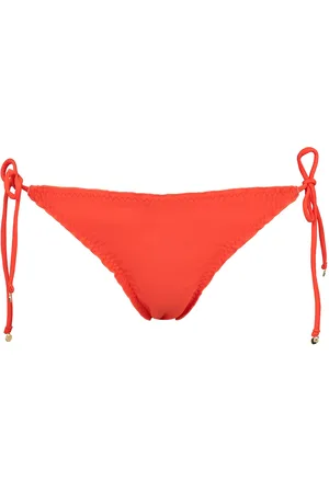 Missya Jamaica Tai Cord Swimwear Bikinis Bikini Bottoms Side-tie Bikinis Coral