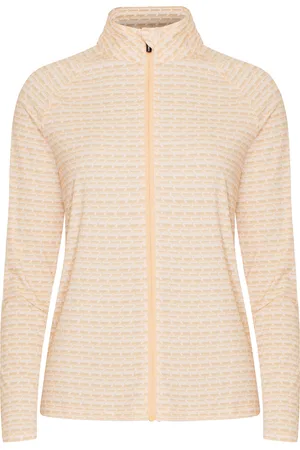 Röhnisch Nicky Full Zip Tops Sweat-shirts & Hoodies Fleeces & Midlayers Beige