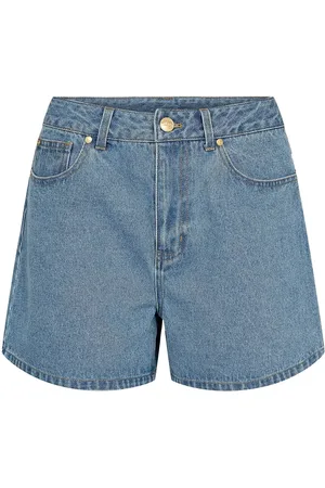 Numph Nuvirginia Denim Shorts Bottoms Shorts Denim Shorts Blue