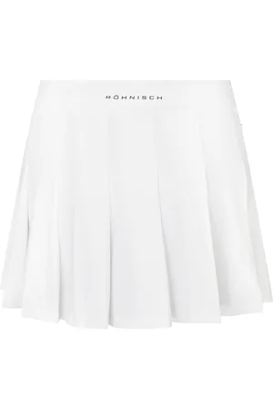 Röhnisch Nicky Pleated Skort Sport Women Sport Clothing Sport Dresses & Skirts Sport Skorts White