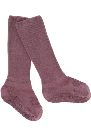 GoBabyGo Non-Slip Socks - Bamboo Jarrusukat Purple