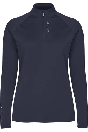 Röhnisch Addy Long Sleeve Sport T-shirts & Tops Long-sleeved Navy