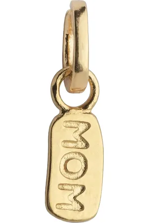 Enamel My Mom Charm Kaulakoru Riipukset Gold