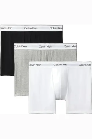 Calvin Klein Boxer Brief 3Pk Bokserit Multi/patterned
