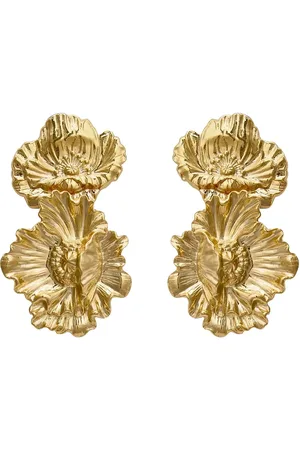 Caroline Svedbom Bibi Earrings Gold Accessories Jewellery Necklaces Statement Necklaces Gold