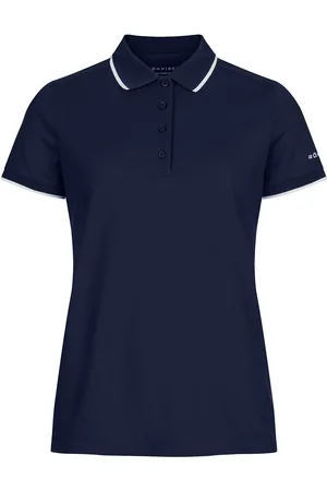 Röhnisch Miriam Poloshirt Sport Women Sport Clothing Sports Tops & T-shirts Sport Polos Navy
