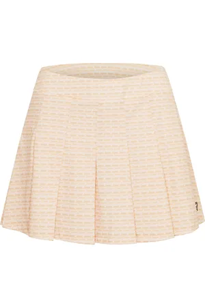 Röhnisch Nicky Pleated Skort Sport Women Sport Clothing Sport Dresses & Skirts Sport Skorts Beige