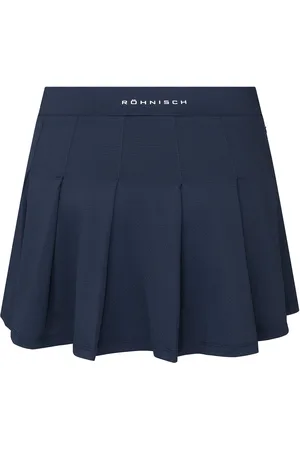 Röhnisch Nicky Pleated Skort Sport Women Sport Clothing Sport Dresses & Skirts Sport Skorts Navy