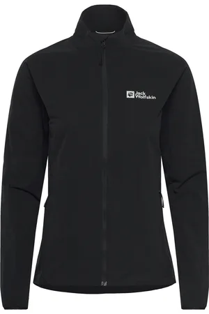 Jack Wolfskin Prelight Stride Jkt W Sport Sport Clothing Sport Outerwear Sport Jackets Sport Outdoor Jackets Black